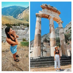 Myriella Kourenti Instagram - ⚡️
Δελφοί summer session (swipe->)
#bandmates #onvacation #myriellaj