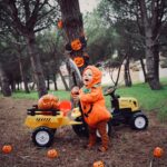 Núria Madruga Instagram - Encontrei uma abóbora muito fofinha. 🎃 Happy Halloween 🎃 #Halloween #babyhalloweencostume