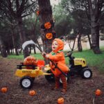 Núria Madruga Instagram - Encontrei uma abóbora muito fofinha. 🎃 Happy Halloween 🎃 #Halloween #babyhalloweencostume