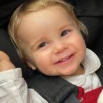 Núria Madruga Instagram - Meu doce malandreco. 😍 🤍 Ao quarto filho parece que o tempo ainda passa mais rápido. 😅 #mybabyboy #momofboys