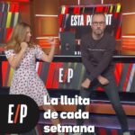 Núria Marín Instagram - A la @nuriasecret li costa molt vendre-li el peix a en @jairdominguez_ #EstàPassant3Cat