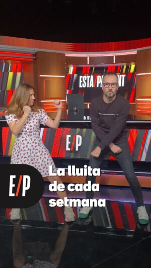 Núria Marín Instagram - A la @nuriasecret li costa molt vendre-li el peix a en @jairdominguez_ #EstàPassant3Cat
