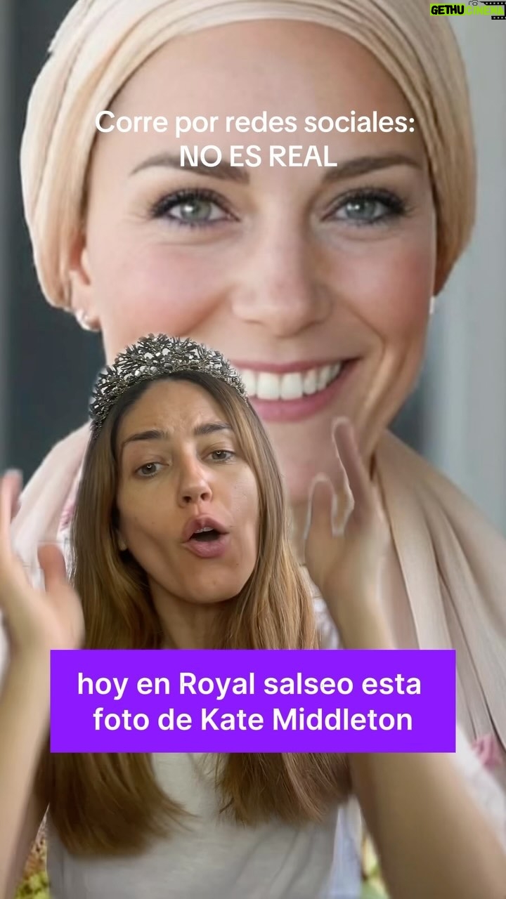 Núria Marín Instagram - Un poquito de lo que se cuenta sobre Kate Middleton, aunque poco me creo ya. #RoyalSalseo