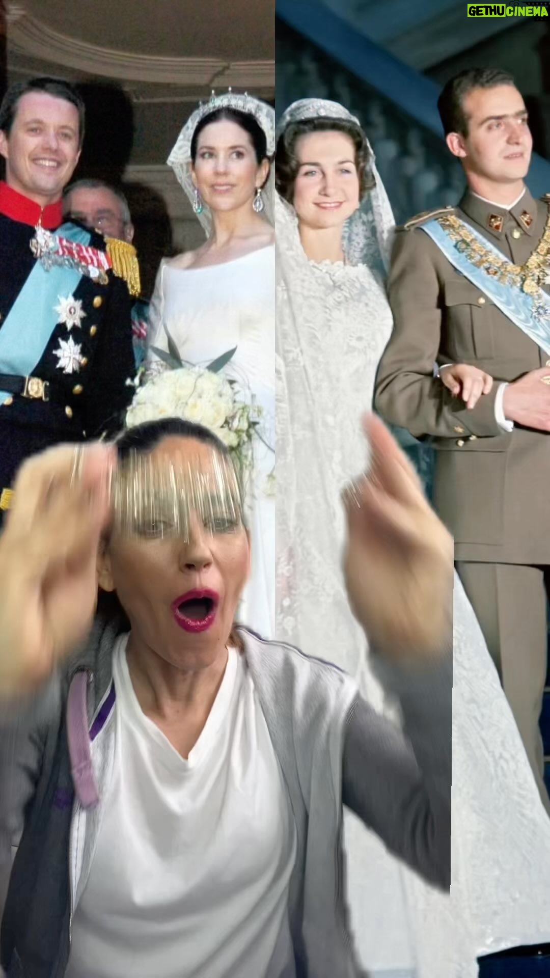 Núria Marín Instagram - Me parece tan fuerte que los reyes eméritos celebren su aniversario de bodas el mismo día que los de Dinamarca… ¿Será que ambos son matrimonios de mentirijilla? #RoyalSalseo