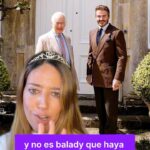 Núria Marín Instagram - Claro, ahora cualquiera le dice a Beckham que elija entre Harry y Carlos… hay un título de Lord en juego… #RoyalSalseo