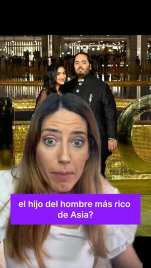 Núria Marín Instagram - El hijo del hombre más rico de Asia no tuvo bastante con una preboda… ahora celebra la segunda a bordo de un crucero de lujo. Si no saben qué hacer con el dinero QUE ME LO DEN A MÍ