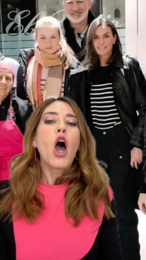 Núria Marín Instagram - Puede que el jersey de Leonor y Letizia sea un guiño a Kate Middleton, puede que lo sea a la infanta Sofía, igual no es un guiño a nadie… #RoyalSalseo