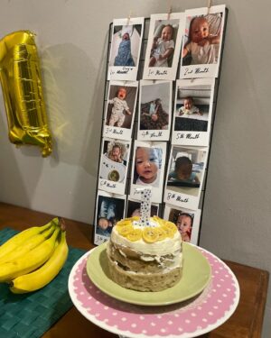Nadia Aqilah Instagram - To my hero who loves banana a little too much lately, pastu hadiahkan poonami after. Tiada yang lain kami mahukan selain bahagia buat awak, thank you for being patient and kind (lagi2 bila kakak2 awak rebutkan awak 🤪). I look forward to your morning smile everyday eeee geramnya walaupun awal sgt awak main buku lagu enjit2 semut tu dlm gelap 🤪 (morning person like mama). 

Know that you owe us nothing, and thank you for choosing us as your parents. To many more years of exploring each other, Mama sayang awak tiada tepian Bayu Aria ⭐️ May you always be protected sayang. #duanadiaries 
#bismillahimasyallah❤️
