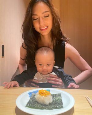Nadia Saphira Instagram - First omakase with Maka 🥰
