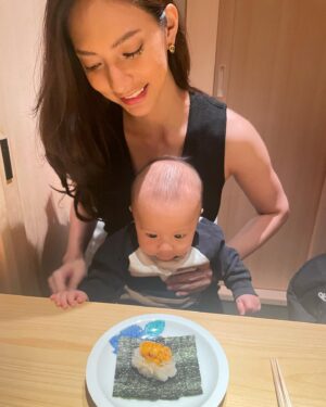 Nadia Saphira Instagram - First omakase with Maka 🥰