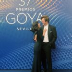 Nadia de Santiago Instagram - Noche bonita de reencuentros y emociones celebrando nuestro cine. Gracias a la @academiadecine una vez más por juntarnos y compartir. Ha sido un año precioso de historias✨ Gracias @silviafernandezatelier por el vestidazo y la pasión, a @justeneshoes por los cómodos zapatos, a @bea_soldado por las joyitas y a @galleryroomc por la ayuda y la coordinación. Y a mi @marafervi junto con @dior y @diorbeauty por el maqui. #Goya2023