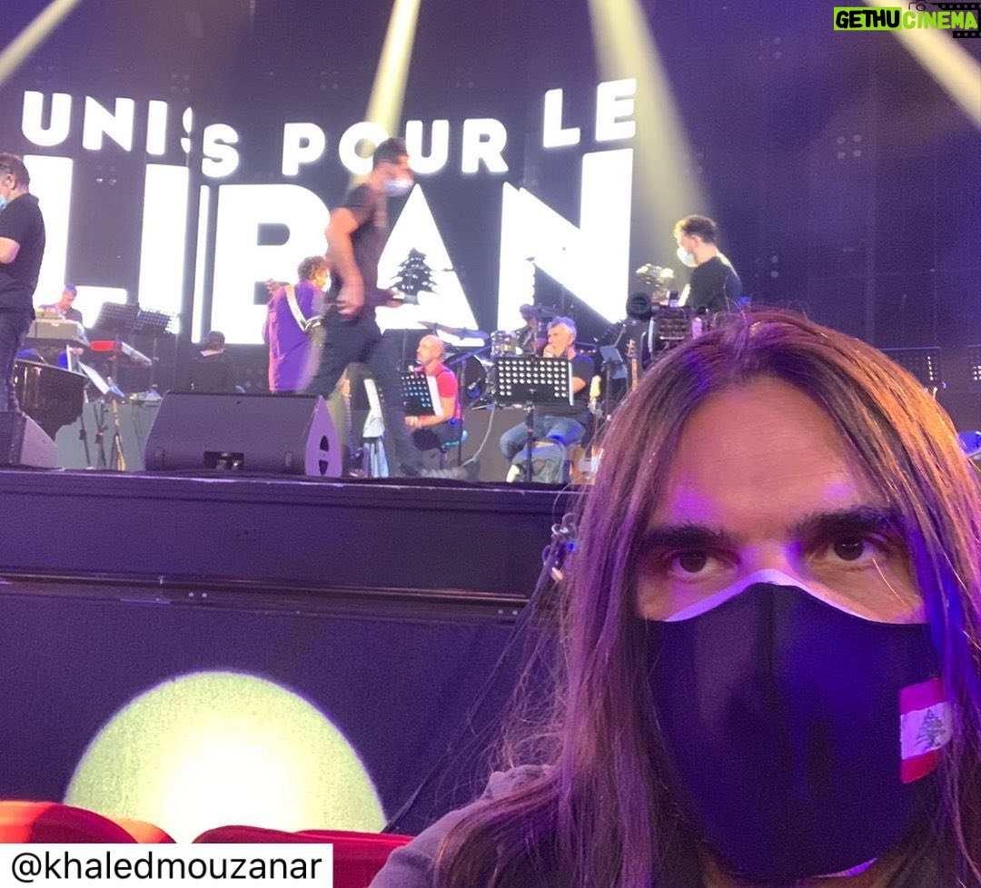 Nadine Labaki Instagram - Ce soir sur @france2 . @khaledmouzanar @ibrahimmaaloufofficial @m_chedid @hibatawaji ❤️ #unispourleliban