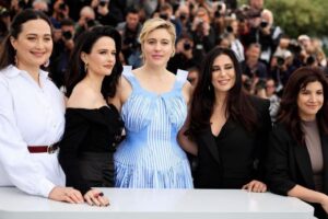 Nadine Labaki Instagram - Girl power 💥 @festivaldecannes #day1