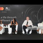 Nadine Labaki Instagram - Honored to have been part of this ! Sitting down with the best #briandepalma @rossydpalma #valeriagolino discussing the power of cinema and seeing “life through a different lens” . Masterclass organised by @mastercard . Thank you @piaffboutique @cartier @ysl @cynthiasarkisperros @tizianarocca for your continuous support ! @labiennale #venezia76 #labiennaledivenezia2019 #venicefilmfestival2019