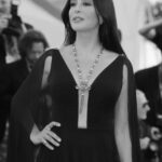 Nadine Labaki Instagram - Thank you @labiennale for the cinematic escapade! Thank you @georgeshobeika for this dream dress ! #venezia76 #venicefilmfestival2019