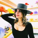 Nadine Velazquez Instagram - Sexy|Simple is my favorite color. Epic hats by @gladystamezmillinery