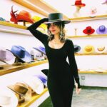 Nadine Velazquez Instagram - Sexy|Simple is my favorite color. Epic hats by @gladystamezmillinery