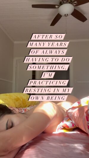 Nadine Velazquez Instagram - I’ve been on my own since I was 16. Doing doing doing never slowing down to just sit still and be. Needing to survive and even when I could rest, I wouldn’t. Like somehow, I would lose it all if I wasn’t worrying about something or pushing for something to make it happen. I desire more feminine energy in my day. This masculine way of doing things ain’t for me anymore.