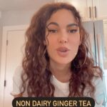 Nadine Velazquez Instagram - I’ve turned into a Susie Homemaker. I love trying new recipes and creating a few of my own. Here’s a delicious non dairy Ginger Tea Latte. @brandy turned me on to this tea on the set of @queensabc and it’s 💣. Thank you, B ❤️ -Ginger Tea Packets: Prince of Peace Ginger Crystals -Oat Milk -Non Dairy Salted Caramel Creamer 💋
