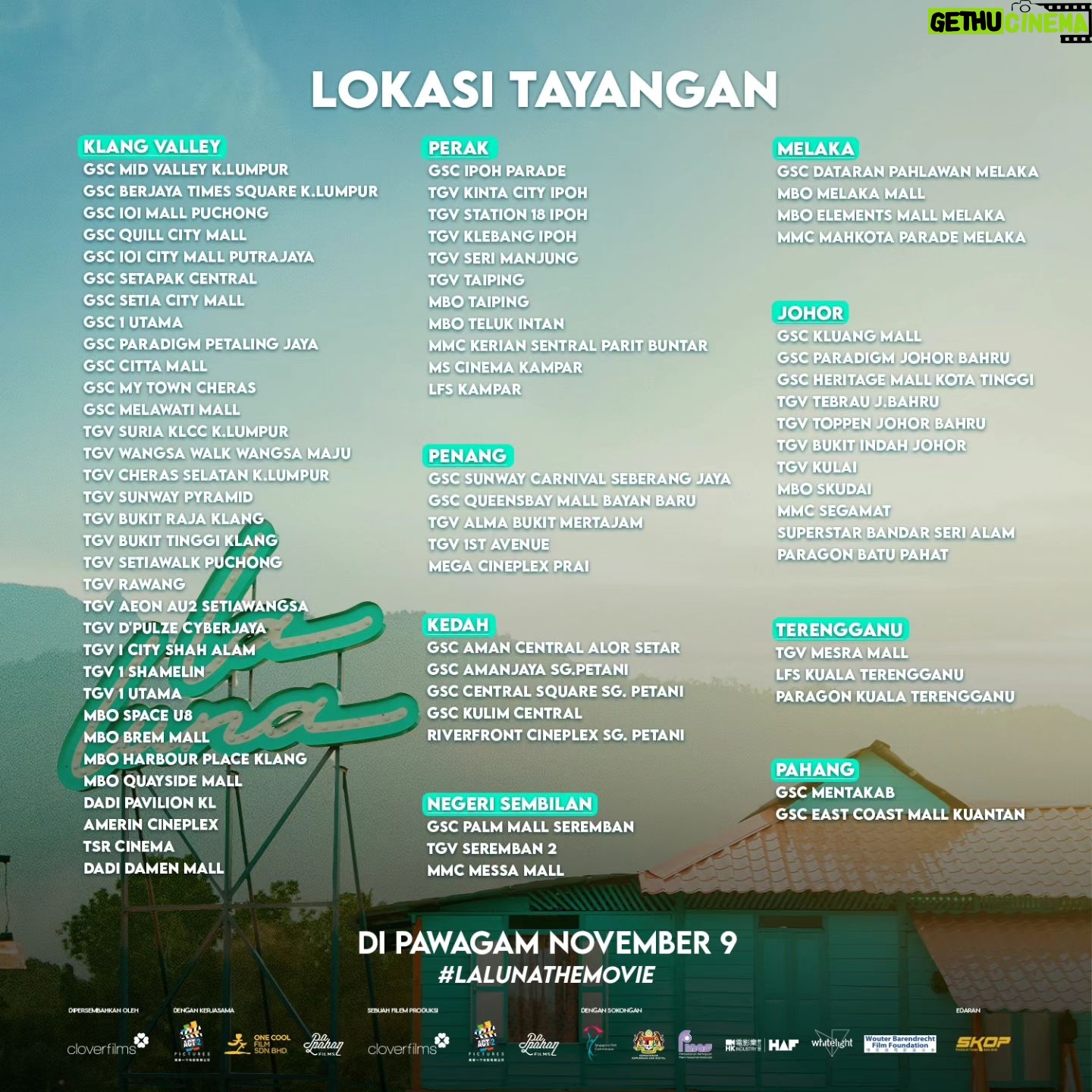 Nadiya Nisaa Instagram - Filem 𝗟𝗔 𝗟𝗨𝗡𝗔 kini di pawagam gaisss! Jom serbu lokasi tayangan filem berdekatan anda! #LaLunaTheMovie