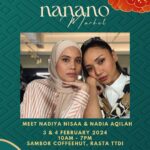 Nadiya Nisaa Instagram - Nadi(y)as bergabung? Ada yang rindu kuah kacang tak kalut @rasa_nalurinadiya? Ada yang belum cuba @nabdelish chilli oil? No but seriously, have you tried combining these two products together? YOU SHOULD 💝 Jom, weekend ni come over to @nananomarket, we also have nice preloved items murah2 from size S-L. See you guys xxx PS: please bring your own shopping bag ❤️
