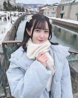 Nagisa Hayakawa Instagram - .
#小樽運河 とやら⛄️