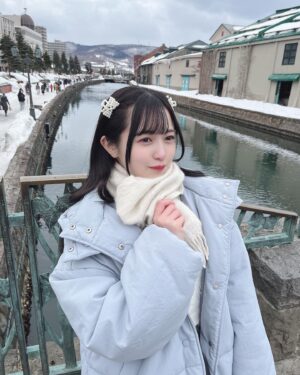 Nagisa Hayakawa Instagram - .
#小樽運河 とやら⛄️
