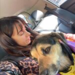 Naiara Awada Instagram - El color que me hizo @malapeluqueria y nutrición a mi pelito que tanto me preguntaban me hago ahí ☺️ Y viernes de cookie recorre ( pet friendly ) like y les mostramos todo nuestro día juntas recorriendo la city