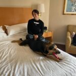 Naiara Awada Instagram – My life be like 
Hotel room con cu y mami @sheratonbuenosaires gracias por siempre recibirnos y gracias @royalcaninar por los regalos para cu!