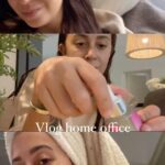 Naiara Awada Instagram – Home office 🏠 📲 @linyc.lab uso todos sus productos . Los AMO! 
Primero limpio toda mi piel con el gel limpiador , después me pongo mi serum que mantiene hidratada mi piel 24 hrs !