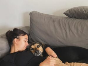 Naiara Awada Instagram - Mi paz . Mi incondicional . Tanto que aprender de ella . Cookie te amo demasiado