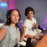 Naiara Awada Instagram - Entrevistando a @dalessiomauro_ en @fueradejoda @telefe