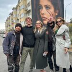 Naike Rivelli Instagram - Grazie @jorit #murales #ornellamuti #sochi #russia @ornellamuti