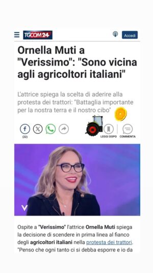 Naike Rivelli Instagram - #scioperoagricoltori @ornellamuti @verissimotv 
@tgcom24 
@il_gigante_buono14 
@diegopadula @germanohr 
@codacons_official @andreadicarlo @masterchef_antonio @flaminia_cruciani @incantevoledani