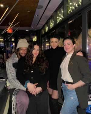 Naima Mora Instagram - To all my beautiful friends …. THANK YOU for helping me celebrate my second 35th Birthday!!!!

Special thanks to @ishaebworld (we didn’t get our organic shot 😩) and @mylongstoryshort for hosting us all!!!! 

And thank you @nonchalantlabel for dressing me! I adored this dress!!!