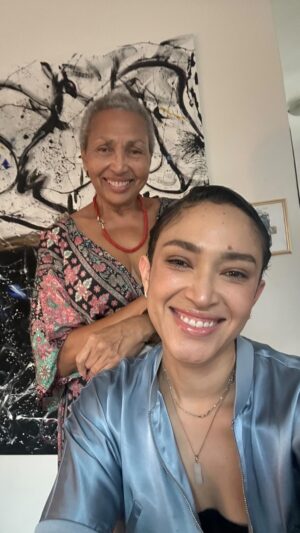 Naima Mora Instagram - Me and mom….