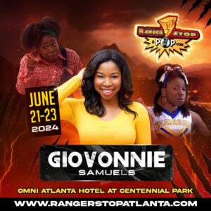 Nakia Burrise Instagram - ✨ NEW GUEST ANNOUNCEMENT ✨

Please join us in welcoming back the one and only @only1giovonnie to Rangerstop and Pop!! We are thrilled to have Giovonnie joining us this in Atlanta, GA this June 21-23! 

Giovonnie is probably best known for her time in the classic Nickelodeon show, All That. You can also see her in The Suite Life, Freedom Writers, Bring It On, and more! 

Don't miss your chance to meet Giovonnie in person at Rangerstop and Pop Next month!!!

GET YOUR TICKETS TODAY!

www.rangerstopatlanta.com

June 21-23, 2024

Omni Atlanta Hotel at Centennial Park/ CNN Center

#rangerstopatlanta #rangerstopandpop #atlantaevents
#atlantaga #omnihotel #atlantablogger #thingstodoinatlanta #travel #comiccon #PowerRangers #mightymorphinpowerrangers #mmpr #itsmorphintime #supersentai #Sentai #quietonset #japanesefestival #powermorphicon #pmc #anime #AnimeFandoms  #cosplaygirls #celebrityphotoshoot #90skid #90snostalgia #atlanta #nickelodeon #allthat #snl