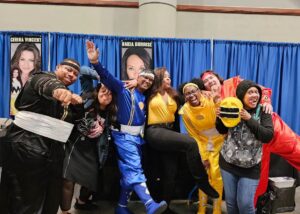Nakia Burrise Instagram - Oh just a little ranger fun! 😂

#nakiaburrise #blackgirlmagic #powerrangerszeo #louisianacomiccon #powerrangersturbo#thatgirlnakia #tanyasloan #angelamacklin #powerrangers #dangerforce #yellowranger #yellowpowerranger #bosslady #me #nakiaburriseskits #justfun #instadaily #instagood #funny #nakiasskits #nakiascommercials #justbecause
#powerrangersplayback #doris #backtobridgewood