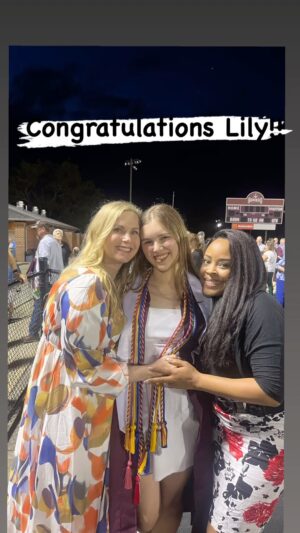 Nakia Burrise Instagram - I have watched you grow into this AMAZING BEAUTIFUL YOUNG LADY inside and out Lily @lily_chils! I am so proud to be able to share this milestone with you!

 God has soooo much in store for you in this next chapter in your life! Hold on to God as He guides, strengthens, and leads you your destiny!! I love you my darling Laquisha!😘

#lilychilson #catherinesutherland #graduation #2024 #success #hope #joy