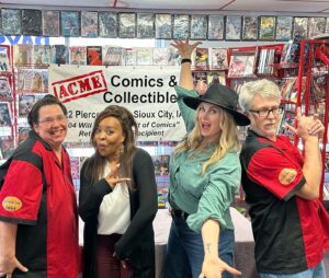 Nakia Burrise Instagram - Thanks you @acmefirst for having us at your store! So wonderful to meet you and all of our beautiful fans! 

#powerrangersplayback  #superchatpodcast #superchat #spreadjoy #powerrangers #superchatwithcatandnakia #mmpr #zeo #turbo #pinkranger #catherinesutherlandiaburrise #girlpower #liftupothers #laugh #love #instagood #joyrevolution #friendship #catandnakia #encourage #empower #inspire #pinkranger #yellowranger #nakiaandcat #youtubechannel