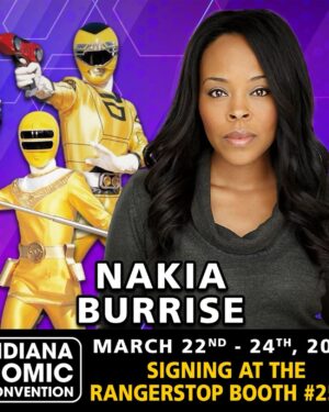 Nakia Burrise Instagram - Headed to Indianapolis Indiana for an amazing three day show! Come by and see us at Indiana Comicon Friday through Sunday

➡️ Rangerstop Booth 2507

We’ll have autographed pictures, limited edition trading cards, selfies, T-shirts and so much more. You can also bring your own items to be autographed. Morph with us! See you soon!

#powerrangersplayback #prp #prpwebsite #yellowpowerranger #pinkpowerranger #catandnakia #nakiaandcat #powerrangers #powerrangerszeo #henrydangerforce #dangerforce #mightymorphinpowerrangers #powerrangersturbo #funny #friendship #superchatpodcsstwithcatandnakia #superchatpodcast #yellowpowerranger #pinkpowerranger #yellowranger #pinkranger #powerrangers #nakiaburrise #thatgirlnakia #catherinesutherland #instagood #backtobridgewood