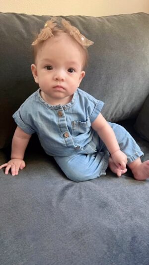 Nakia Burrise Instagram - My daughter-in-law @brianakhallouf captures the greatest pictures of our gorgeous granddaughter (her daughter) Atiana Blue! She is beyond a beautiful blessing! Her smile and presence lights up the room ALWAYS!

#nakiaburriseegranddaughter #atianablue #joy #beauty #myheart