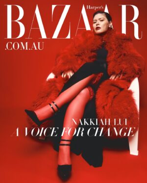 Nakkiah Lui Instagram - Nakkiah Lui, a Gamillaroi and Torres Strait Islander woman and multihyphenate creative, has had a mammoth couple of years since appearing on the first cover of the relaunched Harper’s BAZAAR in October 2021. Two years on, she returns as our October Digital cover star. In the time between, busier than the busiest person you know, she gave birth to her daughter, Lux, became the first First Nations Australian to score a television writing deal with HBO, and released Audible podcast, 'FIRST EAT’, which has been recently nominated for an Australian Podcast Award. In a rare moment of quiet, we asked her to sit down with her mother to talk about #TheVoice referendum, what has changed for her community in her lifetime, and her hopes for Lux’s future. Read more through the link in bio.

@nakkiah wears @ferragamo, @cueclothingco, @meshki and @cartier 
Photographed by @daphnenguyen__
Styled by @teannevickers
Hair by @michmcquillan @mapltd
Makeup @seanetc