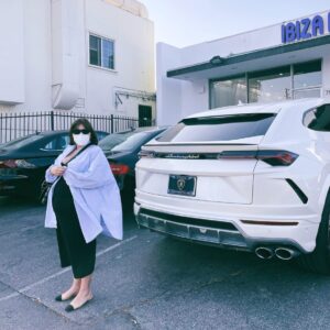 Nakkiah Lui Instagram - Mum liked this car and tricked me into standing in front of it