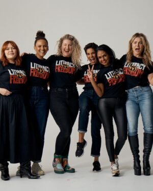 Nakkiah Lui Instagram - We need to act today for a better tomorrow! 

That’s why the amazing folks at @alnf_ and @deushouse
have joined forces this Reconciliation Week to pave the way for all of us to make change. Get your hands on your very own ALNF x Deus Ex Machina “Literacy is Freedom” t-shirt and join me in creating a fairer Australia, where every First Nations child has the opportunity to write their own bright future.

Available online at @davidjonesstore, online and in-store at @deushouse Camperdown   Byron Bay and
in-store at @goodwaysdeli.
#NRW2023 #literacyisfreedom