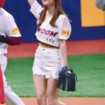 Nam Bo-ra Instagram - #키움 시구 하고 왔어요!! ⚾️🧢 오늘의 승요가 되고 싶었습니다! 키움 화이팅‼️