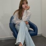 Nam Bo-ra Instagram - 💙🤍💙🤍