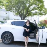 Nam Gyu-ri Instagram - 🍀Best driver🍀 With.까치군🐦🦚🐧 #MASERATIgrecale#👑