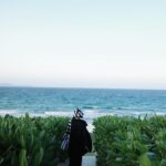 Nam Gyu-ri Instagram - 나트랑 바다 🌊🧜‍♀️ 힐링 그자체. With. Jack🐶🐾🪺🐬🍀