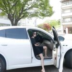 Nam Gyu-ri Instagram - 🍀Best driver🍀 With.까치군🐦🦚🐧 #MASERATIgrecale#👑
